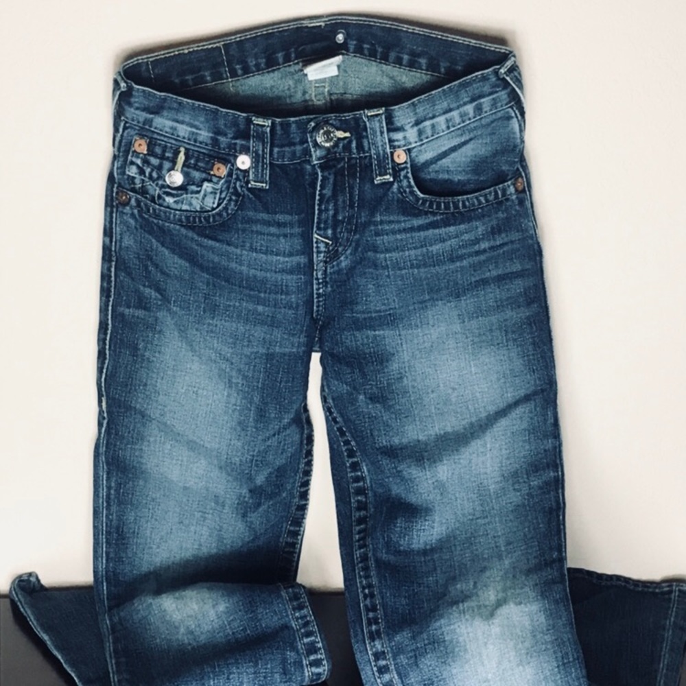 Boys True Religion Blue Jeans. Size 12.